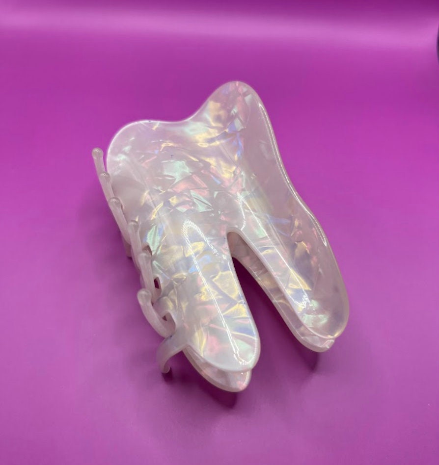 7/$70 Large Tooth Dentist Dental Hair Clip Claw ? Tooth Hair Claw (Large) – Maple Layne Market main image 3
