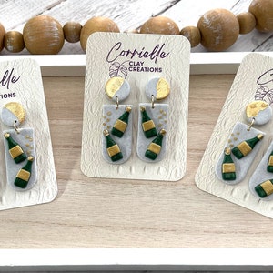 CLEARANCE - New Years Eve Champagne Bottle Bubbly Festive Anniversary Celebration Polymer Clay Earrings