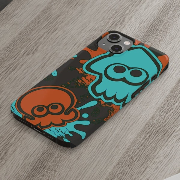 Splatoon 3 coque de téléphone iPhone 14 13 12 11 8 7 6 Samsung Plus SE XS Pro Max X XR Mini Tough Inkling Shiver Frye Big Man Deep Cut Callie Marie