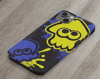 Splatoon 3 phone case iPhone 14 13 12 11 8 7 6 Samsung Plus SE XS Pro Max X XR Mini Tough Inkling Shiver Frye Big Man Deep Cut Callie Marie