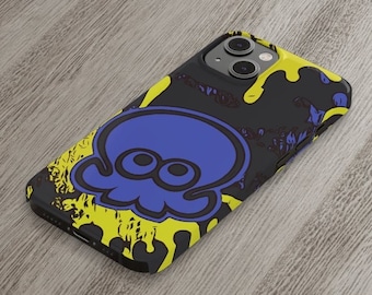 Splatoon 3 phone case iPhone 14 13 12 11 8 7 6 Samsung Plus SE XS Pro Max X XR Mini Tough Inkling Shiver Frye Big Man Deep Cut Callie Marie
