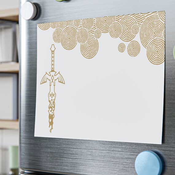 Legend Zelda Post-it® Note Pads Tears Kingdom TOTK Sticky Notes Subtle anime merch Game Nintendo Switch Nerd Office Supply Link Gift for him