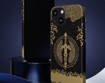 Legend Zelda tears Kingdom tough phone case iPhone 14 13 12 11 8 7 Samsung Plus SE XS Pro Max X XR Mini Link Nintendo Switch Totk Ganondorf