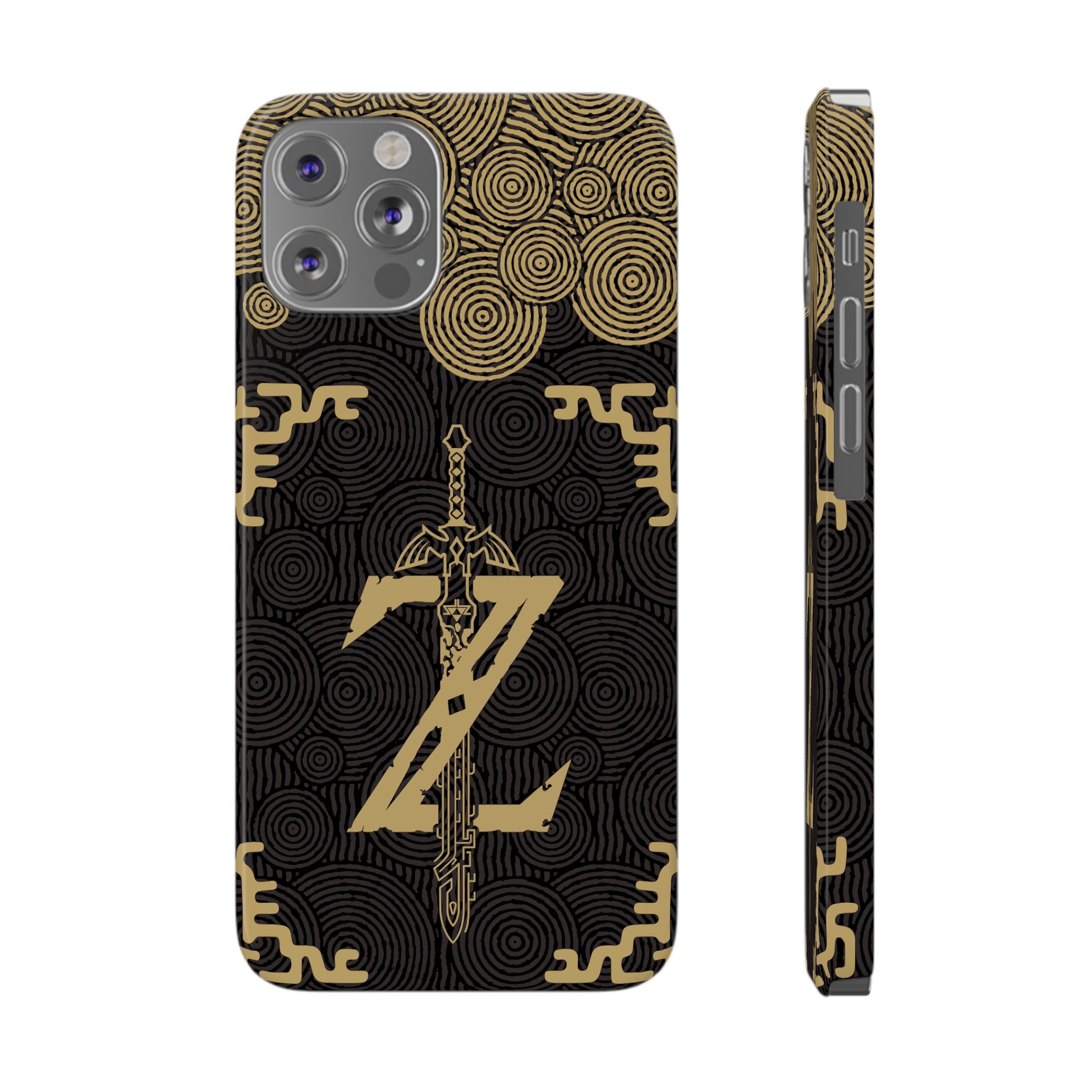 2 Custodie IPhone 16 Pro Max – Motivo The Legend Of Zelda – Morbida TPU Silicone – Antiurto – Design Anime – Sparks