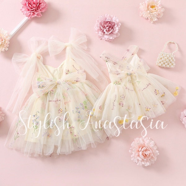 Cream Toddler Dress Etsy