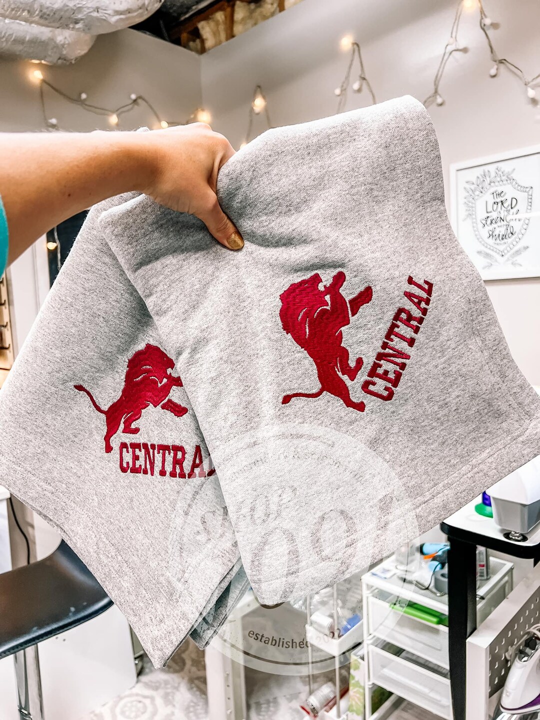 Stadium Ballpark Blankets Personalized Team Spirit Etsy