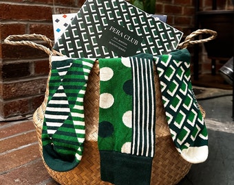 Zestaw prezentowy skarpet bawełnianych Boston Collection, kolorowe, odjazdowe skarpetki