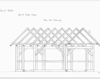 8x14' Timber Frame