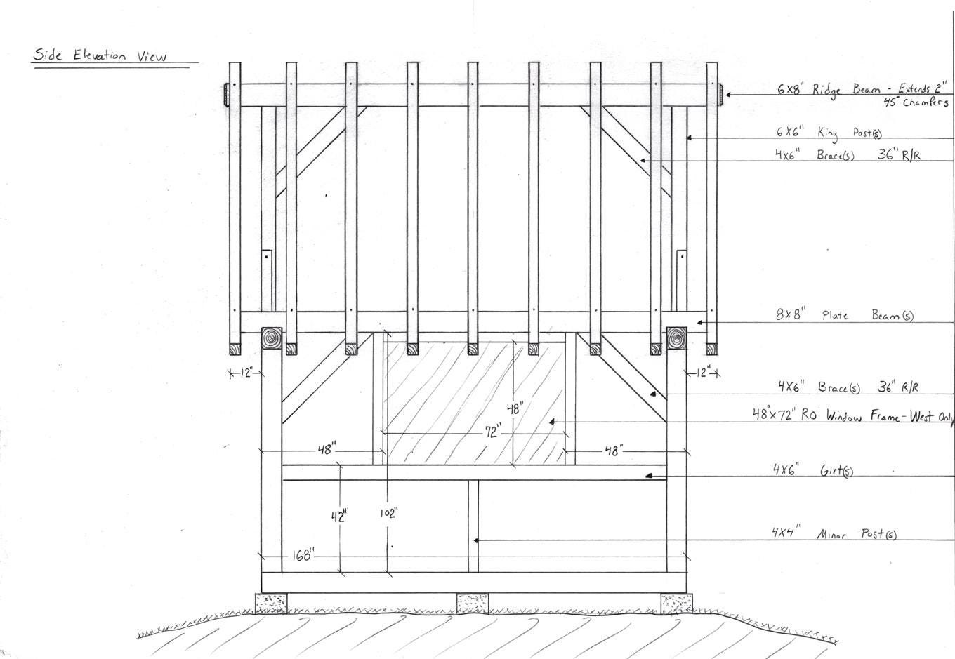 14'x14' Timber Frame Kit- 100% Precut, Labeled and Ready to Assemble - Etsy