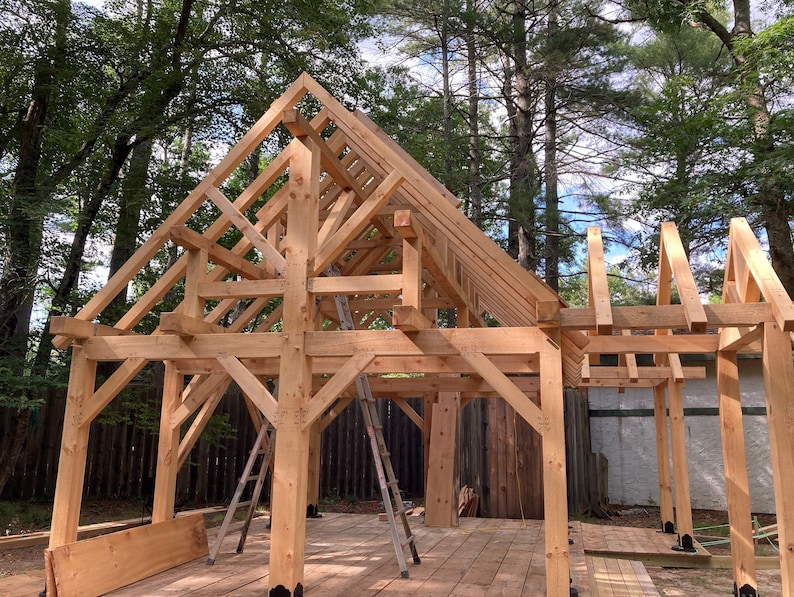 14x20' Timber Frame Kit Etsy