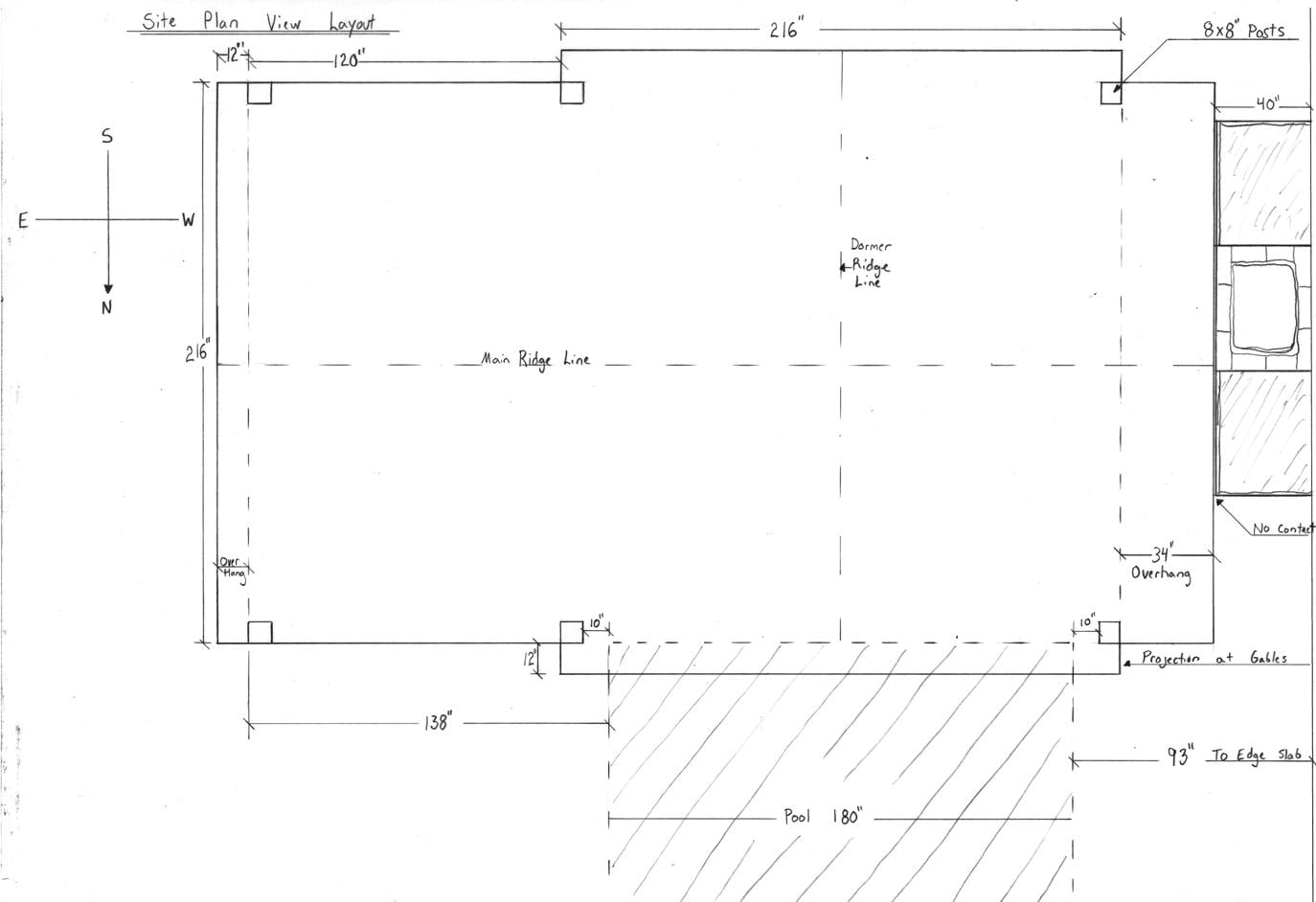 Planset Drawings Custom Order After Call To Discuss Proposed Frame