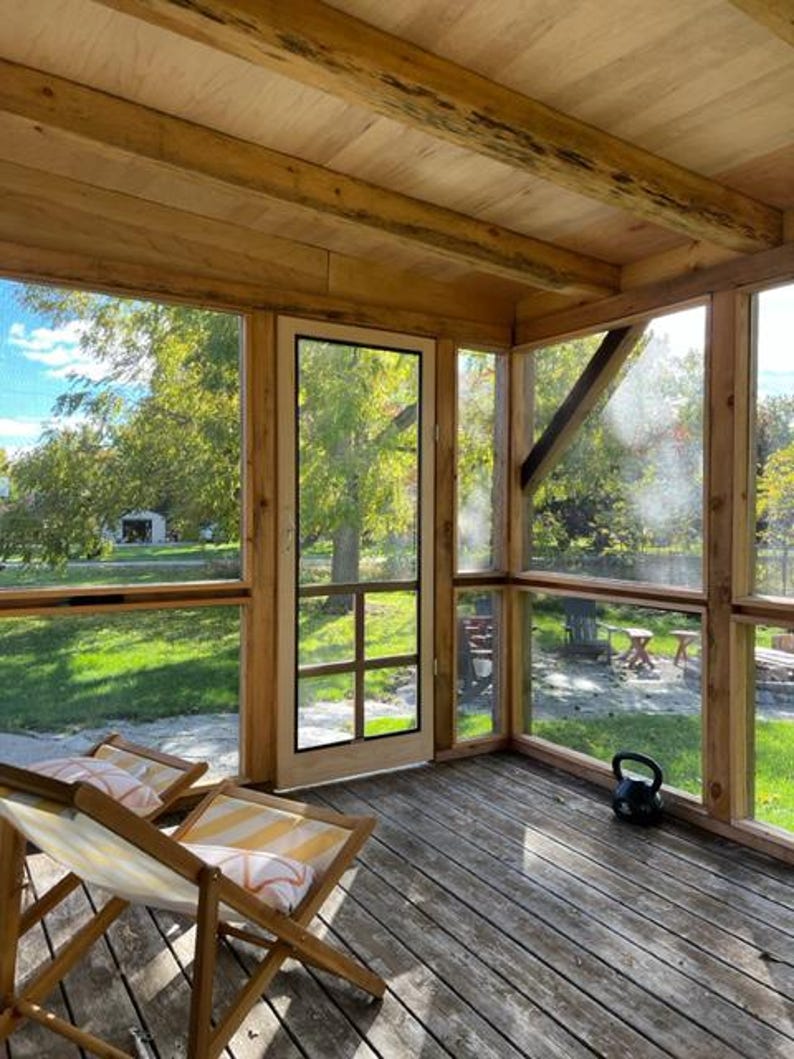 10'x18' Screen Porch Kit - 100% Precut, Labeled and Ready to Assemble