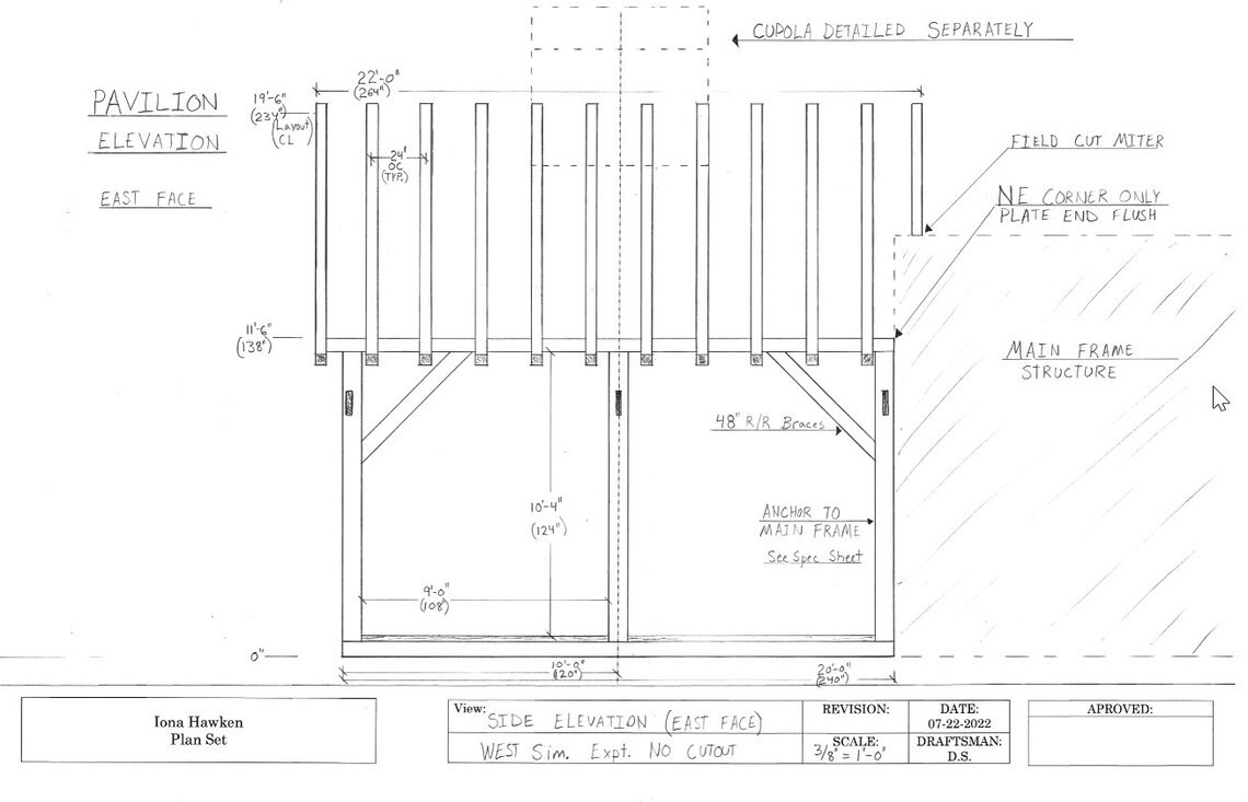 16'x20' Timber Frame Kit Structure Etsy