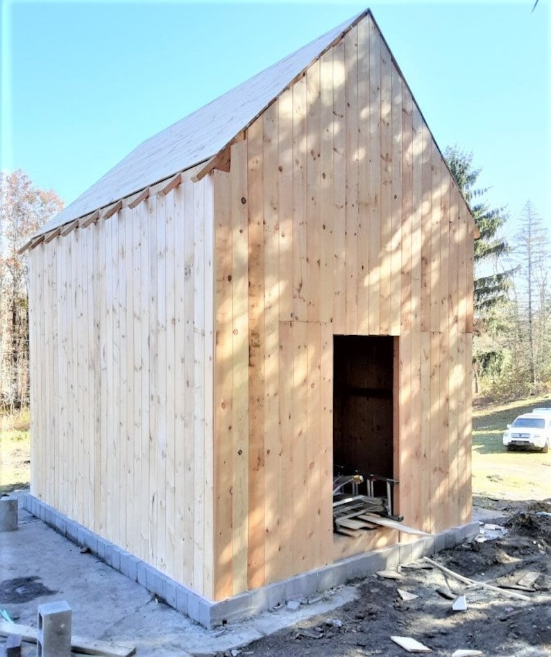 12x16' Timber Frame Kit Etsy