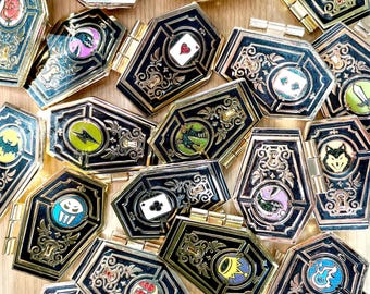 TWST: Coffin Style Hinged Enamel Pins