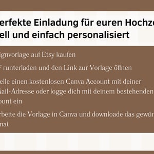 eCard digitale Einladung Hölzerne Hochzeit rustikal für WhatsApp, personalisierbare elektronische Hochzeitstag Einladung Holz und Licht Bild 7