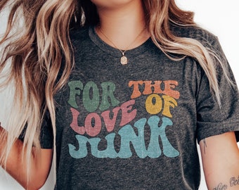 Retro Thrifting Tee Shirt. Thrift Store Lover. Shopping Deal Finder Shirt. Antique Flea Market Shirt. Thrift Shop Shirt. Garage Sale Lover.