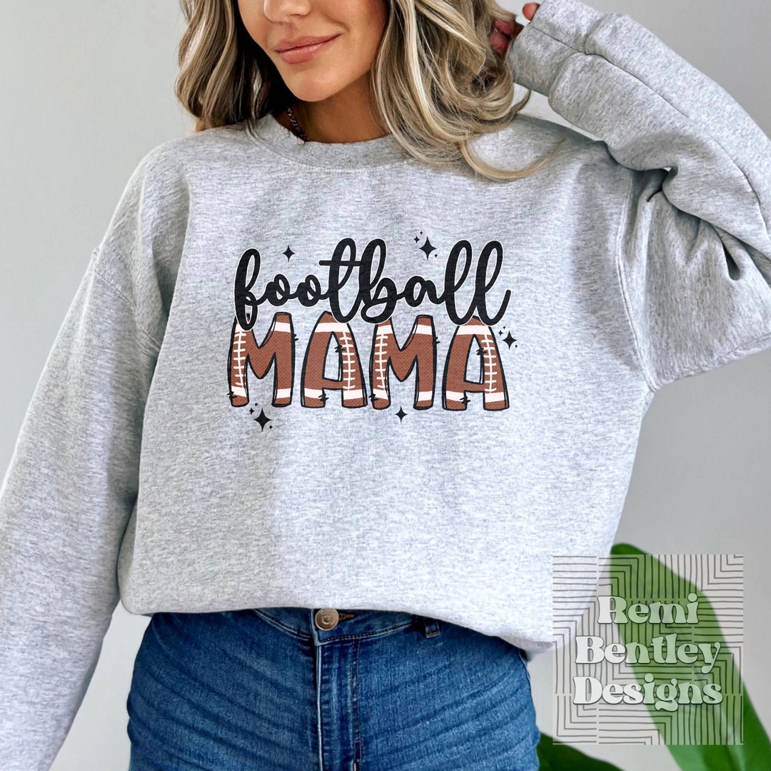Football Mom LHBNK Women's Football Game Day Sweatshirt - Funny