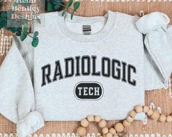 Radiology Sweatshirt, Radiology Dept Shirt, RAD Tech Crewneck, Radiology Grad Gift for Xray Tech, X-ray Technologist, CT MRI Tech Shirt