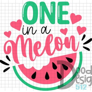 One In A Melon Design