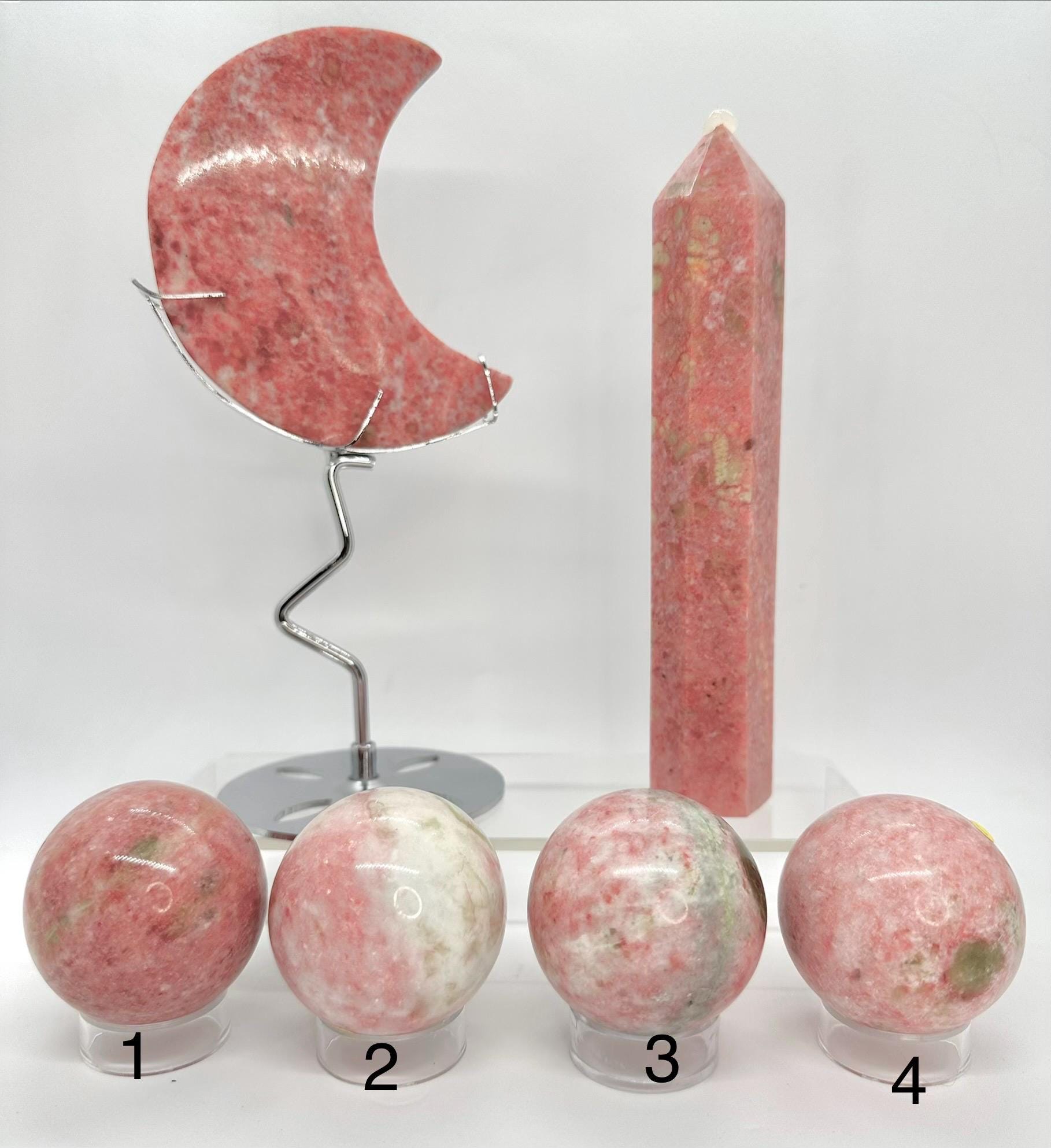 Thulite Sphere - Etsy