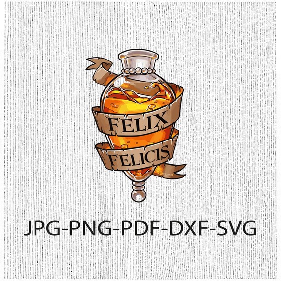 Felix Felicis potion HP svg clipart cut file cricut - Etsy México