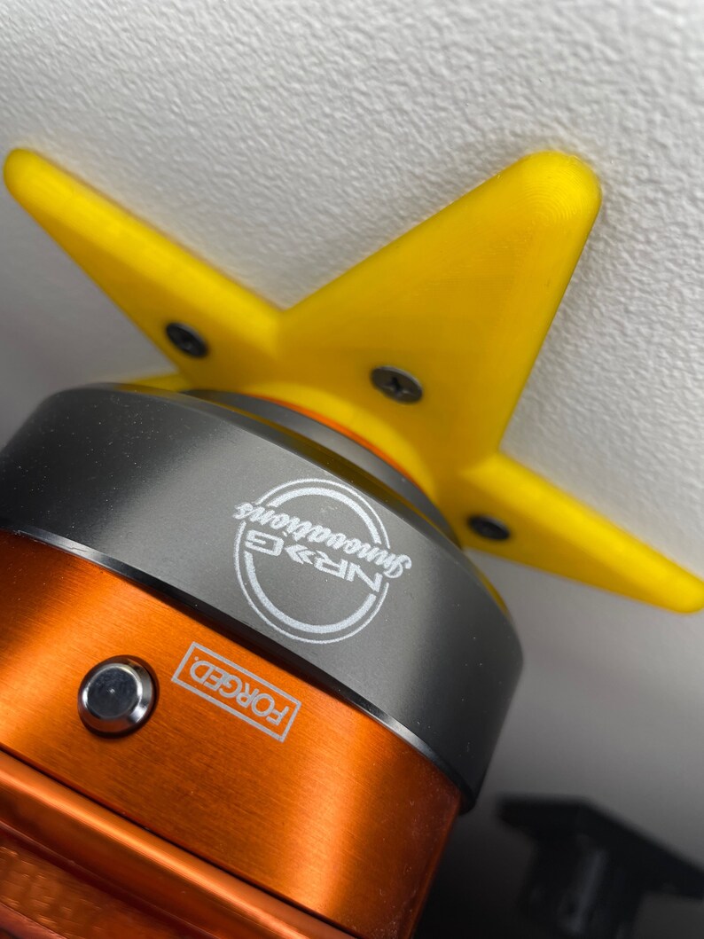 Star NRG Quick Release Hub Wall Mount Steering Wheel Hanger Etsy