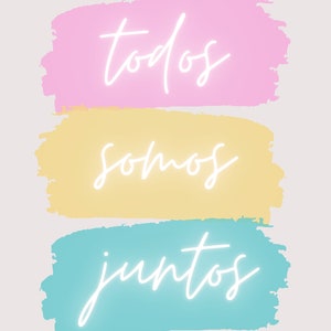Spanish Classroom Posters - helado colorway