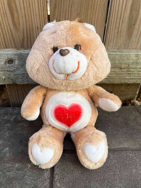 Care bear with hearts on cheap tummy