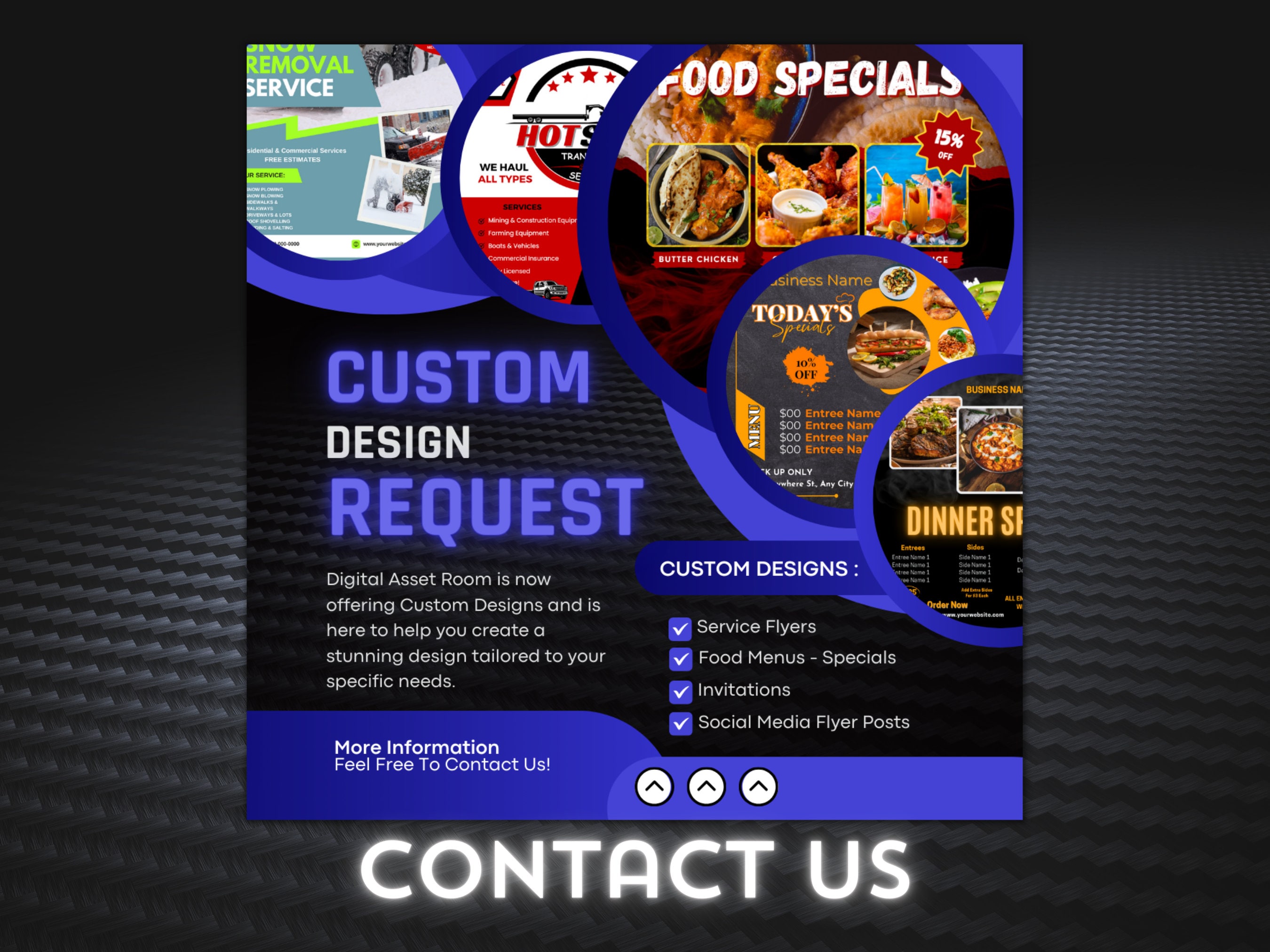 Custom Flyer Request Custom Printable Flyer Custom Social Media Flyer ...