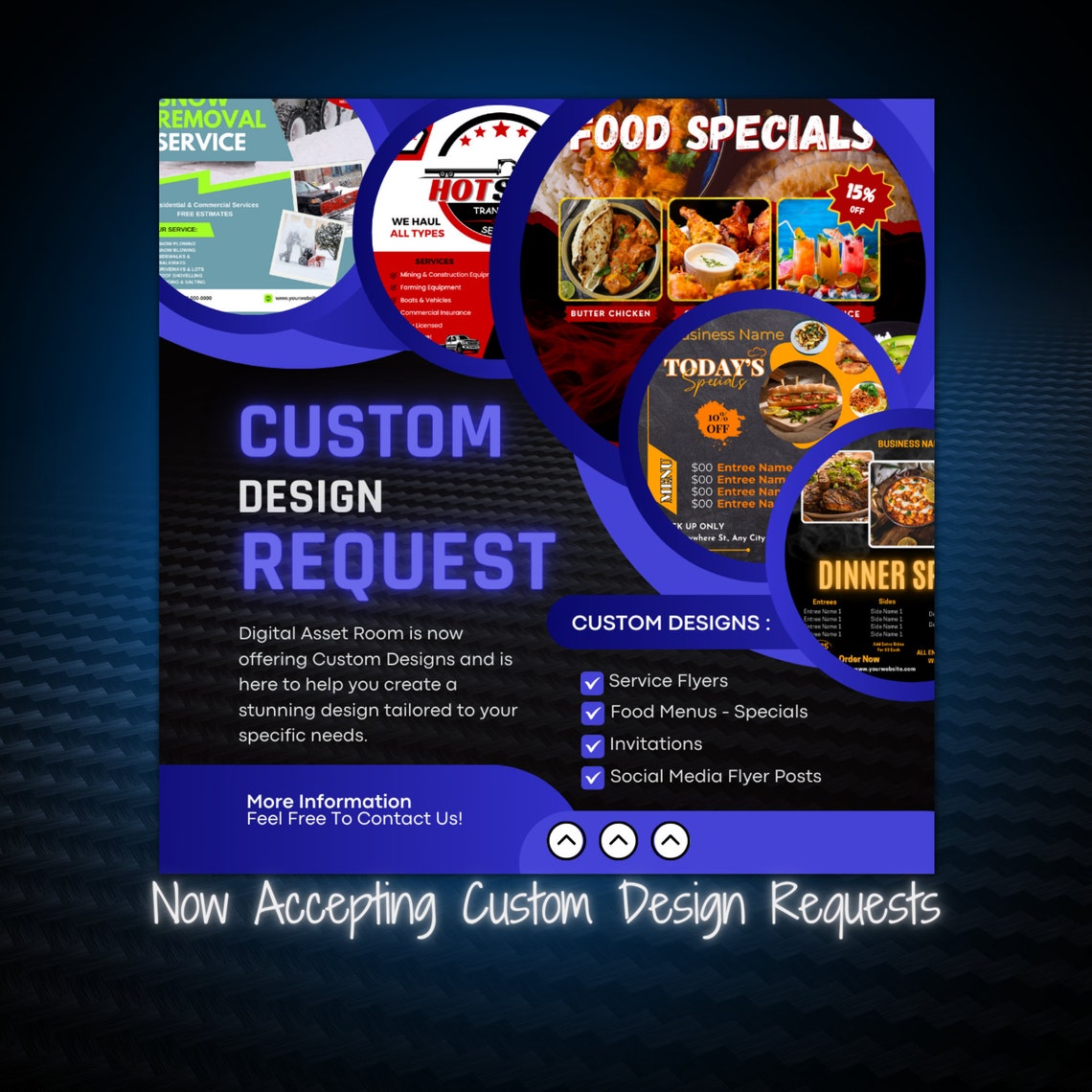 Custom Flyer Request Custom Printable Flyer Custom Social Media Flyer ...