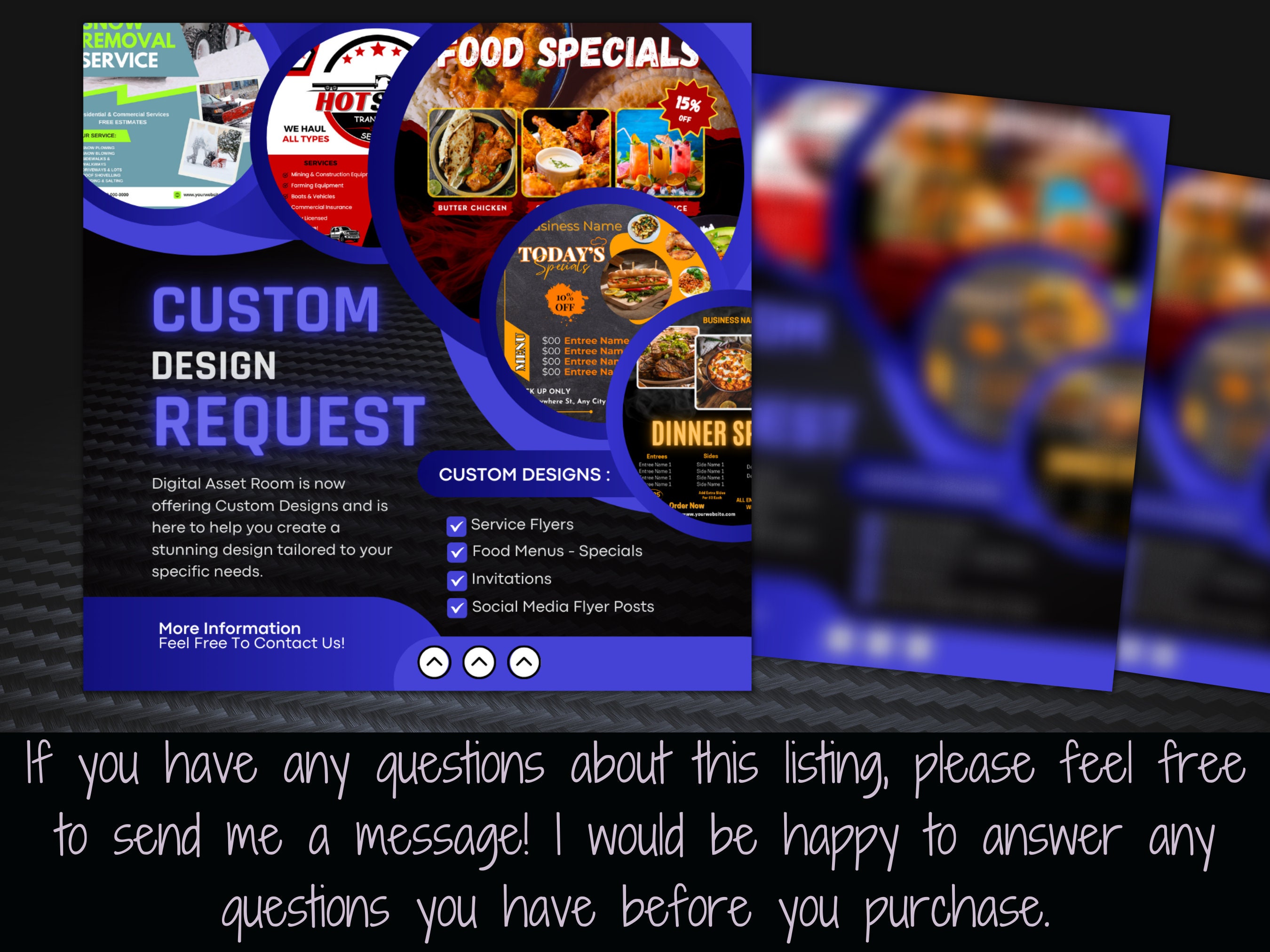 Custom Flyer Request Custom Printable Flyer Custom Social Media Flyer ...