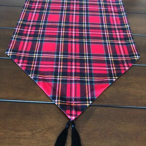 Christmas Table Runner, Tartan Plaid Table Runners, Gift for Her, Holiday Table Decor