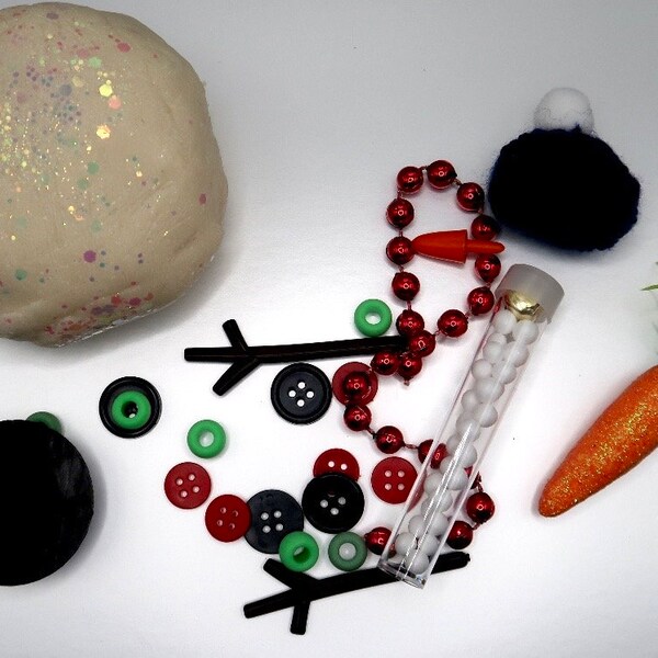 Playdoh Snowman Kit - Etsy