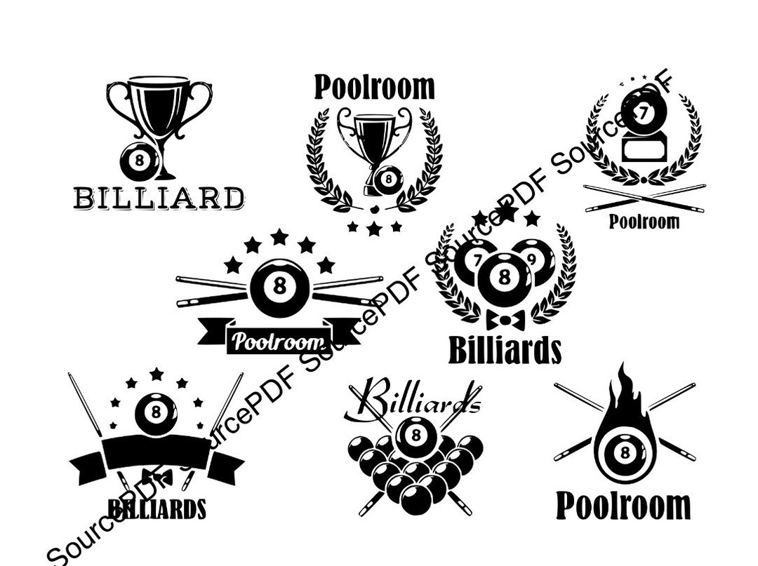 Pool Room SVG Cricut - Etsy