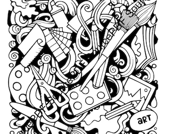 Doodle Art SVG