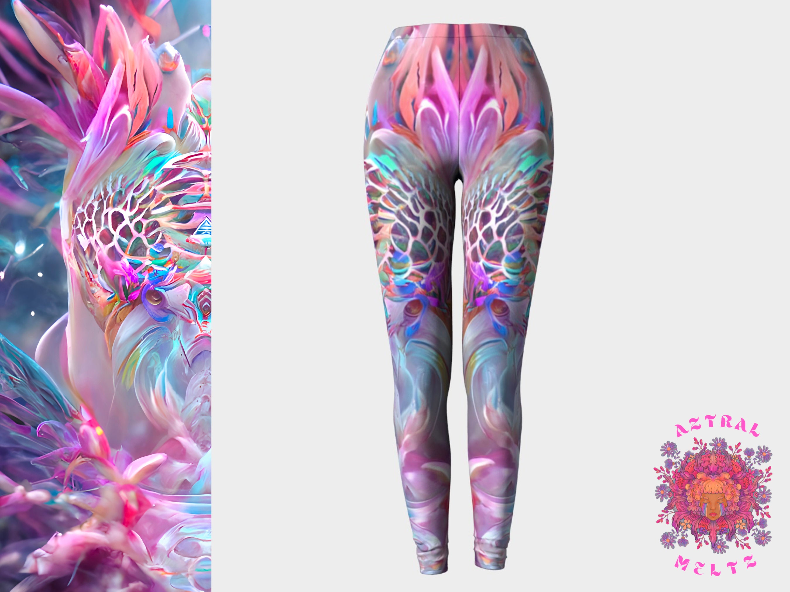 Kawaii Pink Leggings