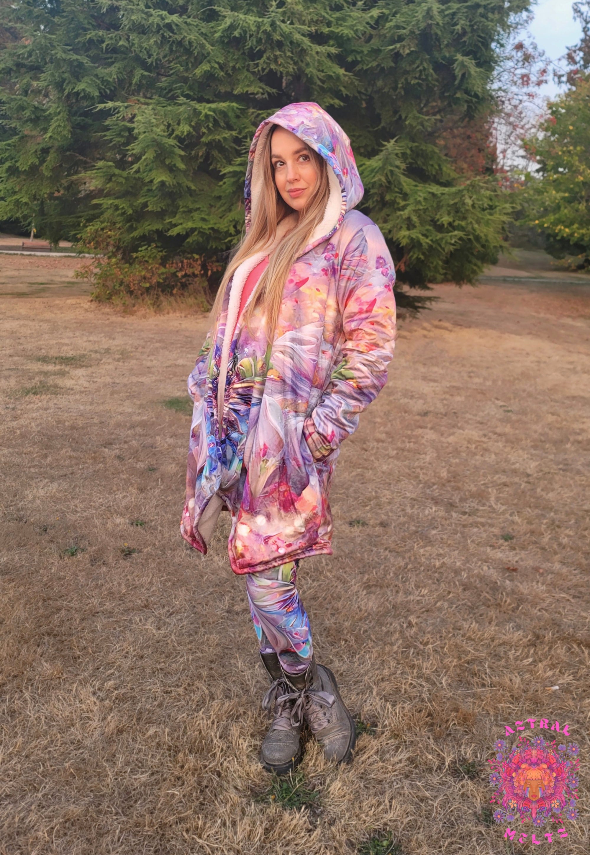 Hooded fleece poncho dressing gown cheap