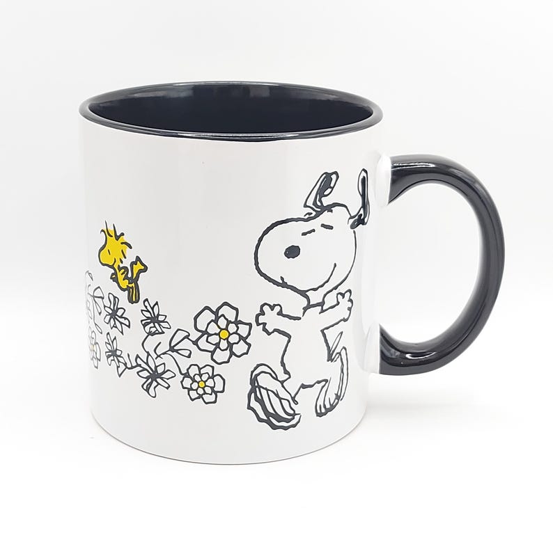 Zrike Peanuts Snoopy & Woodstock Mug - Thumbnail 3