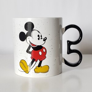 Disney Mickey Mouse Coffee Cup Mug Tea Star Embossed Disney Theme Parks  Sparkly