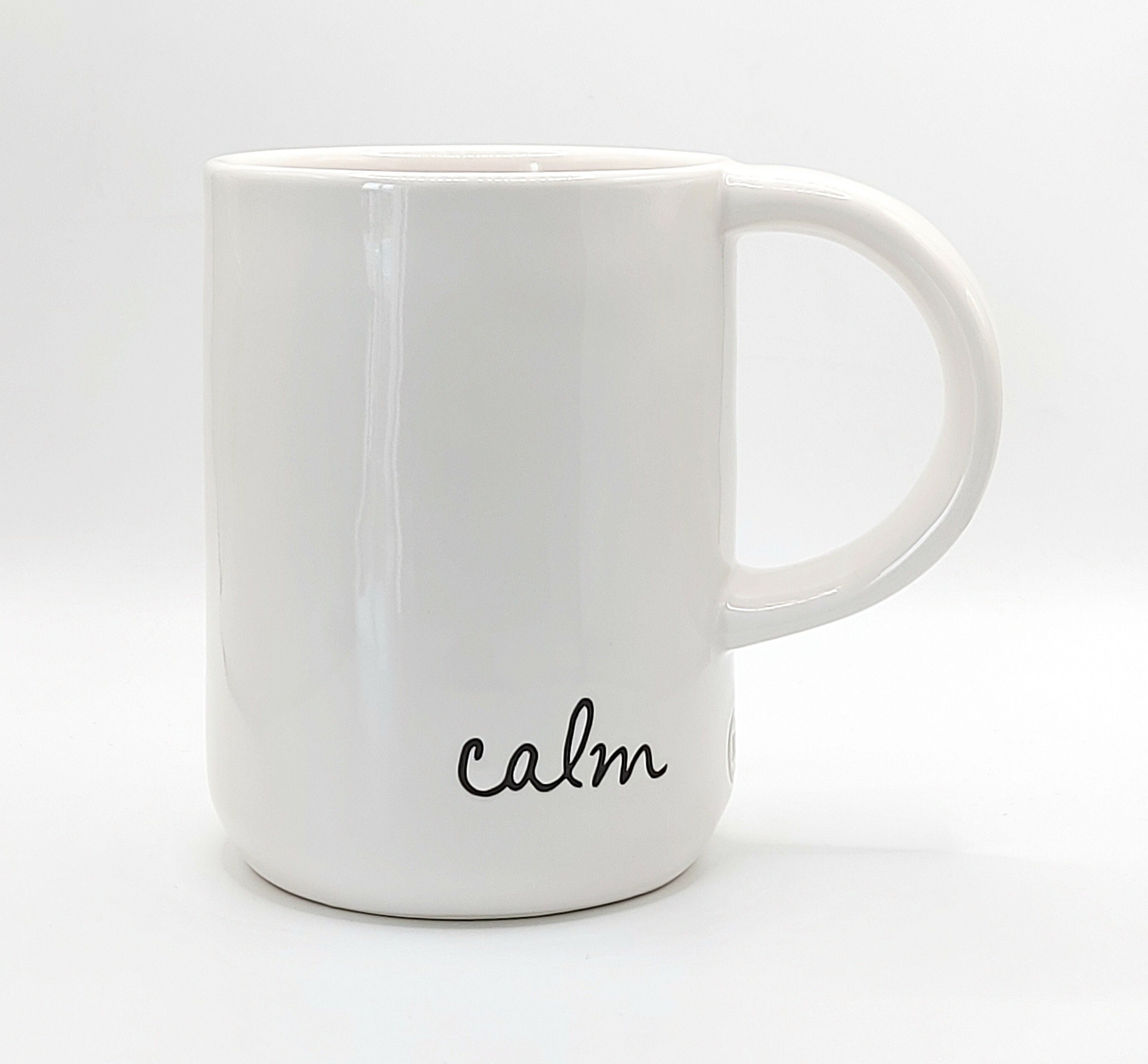 Natural Life Take Your Breath Away Coffee Tea Mug 16oz Tall Slim Ceramic Cup  Rar