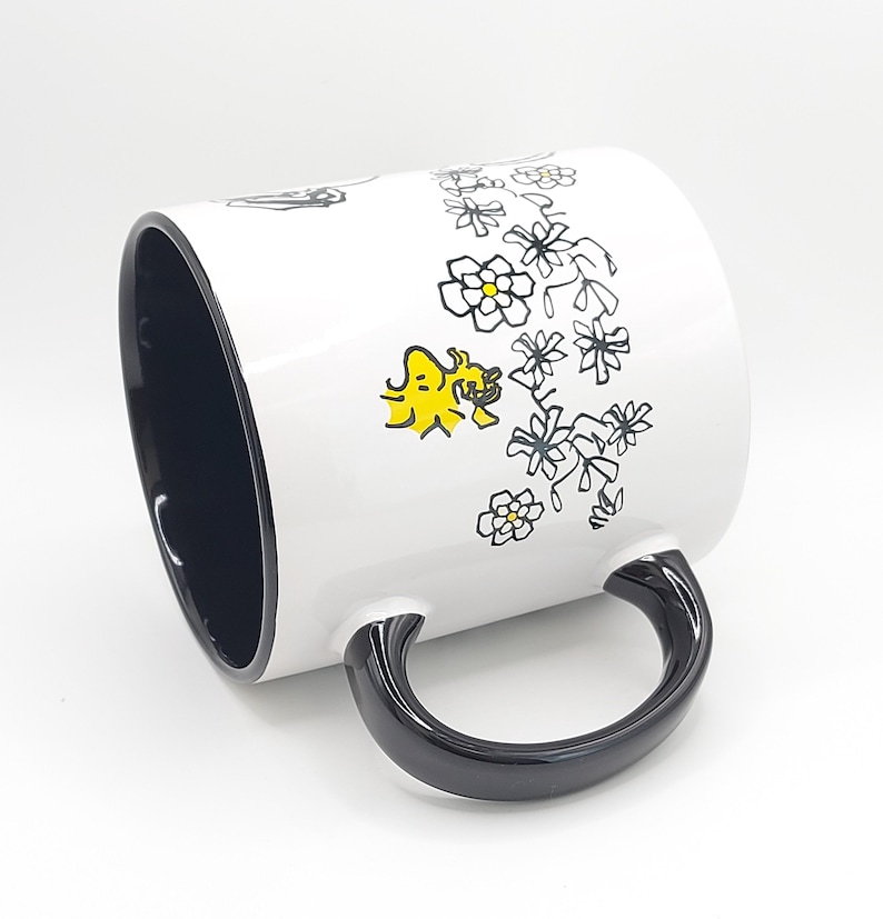 Zrike Peanuts Snoopy & Woodstock Mug