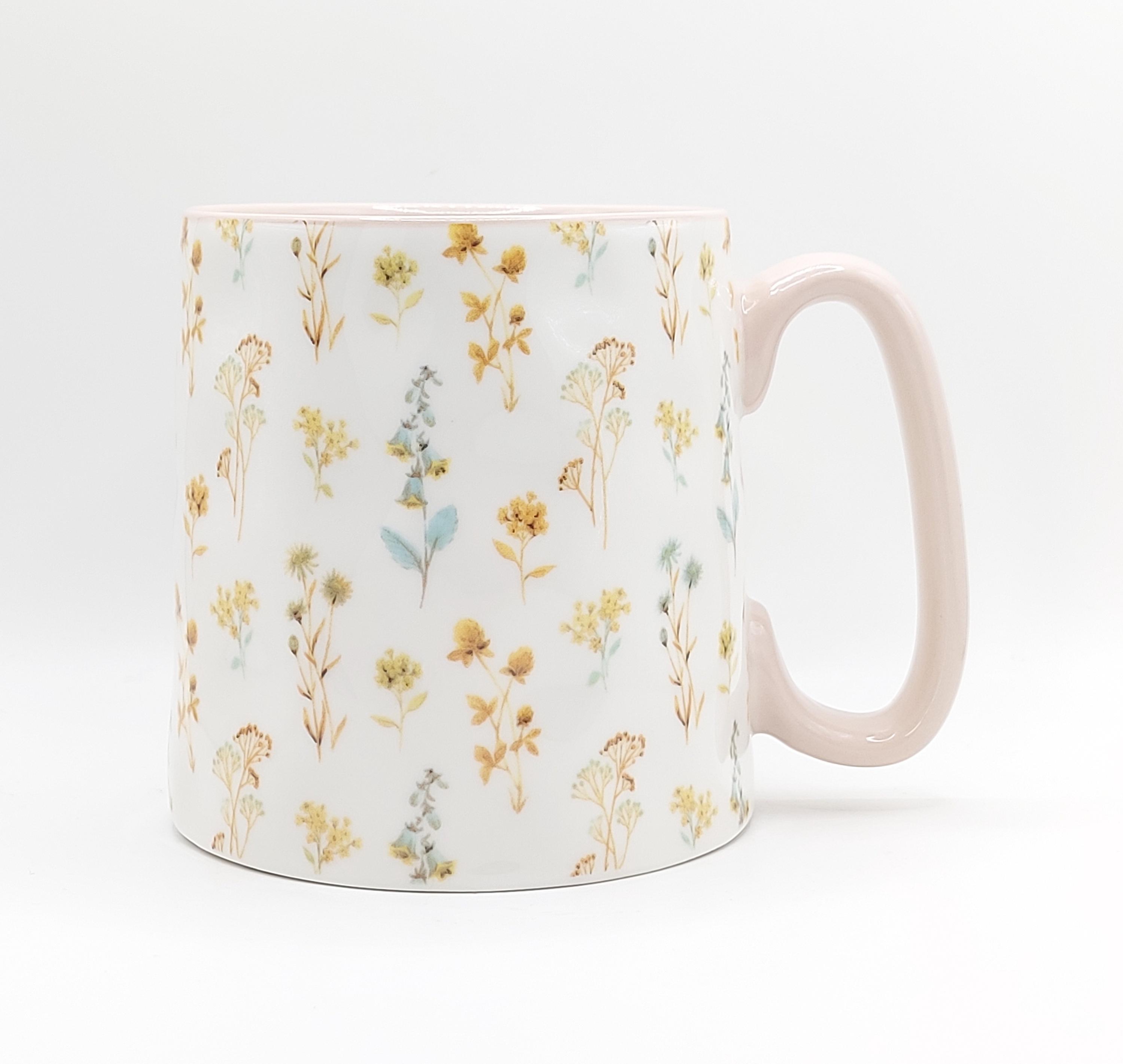 Ancien Service à Café - Porcelaine Blanche à Rayures Rouges Pour La