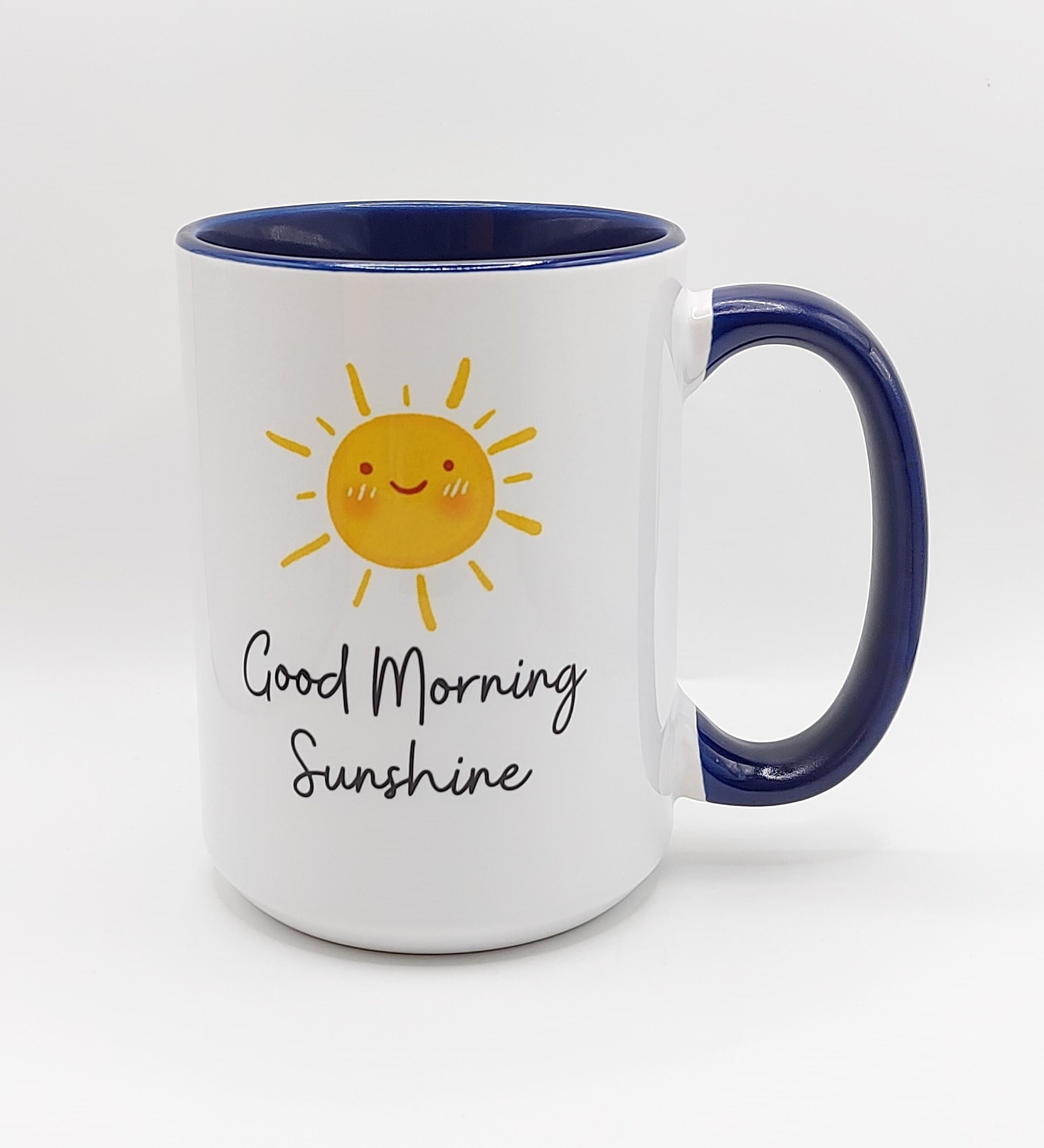 Veracco Tazza da caffè in ceramica bianca con scritta Good Morning Handsome Good Morning Beautiful Couple Good Morning, idea regalo per compleanno, anniversario e San Valentino (2 tazze bianche