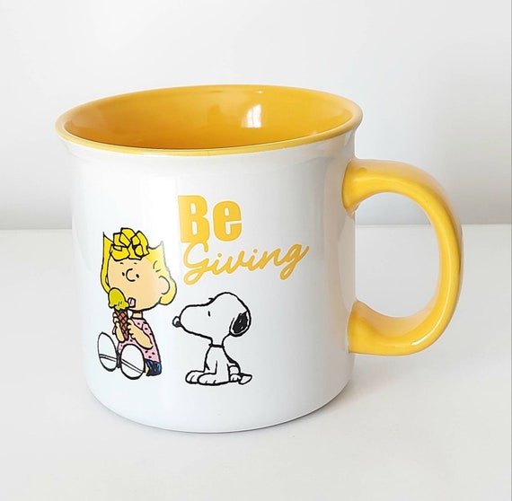Peanuts Be Give Snoopy & Sally Friendship Coffee Tea Mug Tazza 21 Oz NOVITÀ  -  Italia