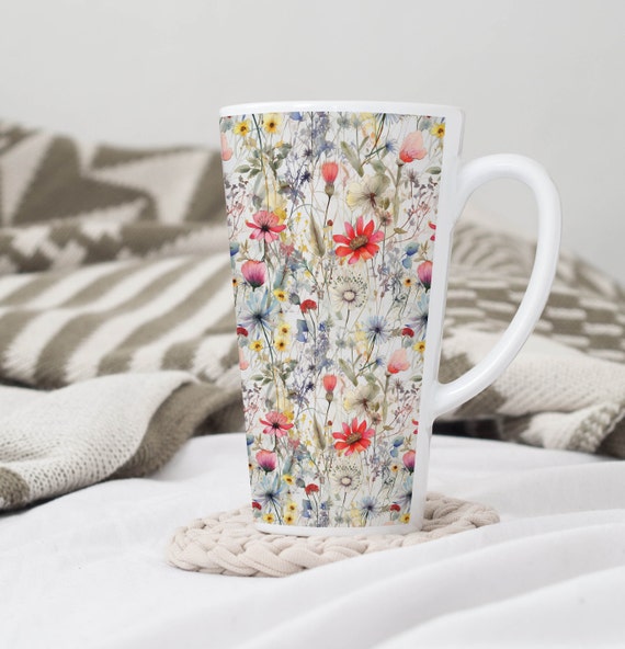 16 ounce white coffee mugs White 16 OZ Set of 4 Stackable Mug Set