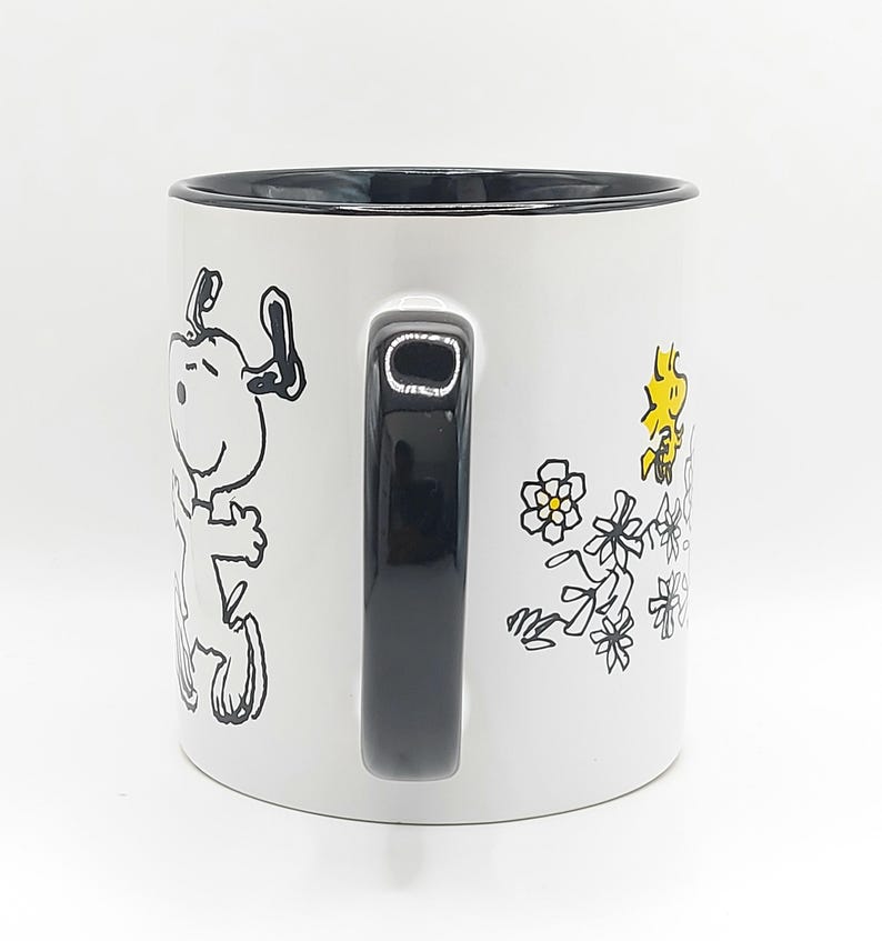 Zrike Peanuts Snoopy & Woodstock Mug - Thumbnail 4