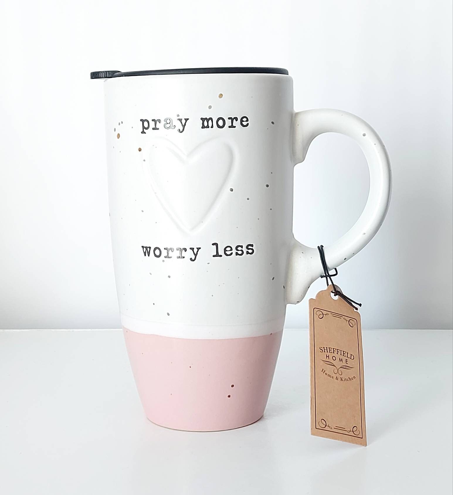 Pray More Worry Less {Mug} Pray More Worry Less {Mug}