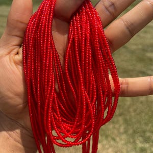 Tie on Waist beads, waist beads with crystals, luxury African waist beads, waist adornment, body jewelry, waist beads for weight tracking.