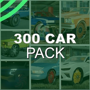 FiveM Car Pack | 300 Cars | Custom Model | Civilian | 345 USD Value | Optimized!